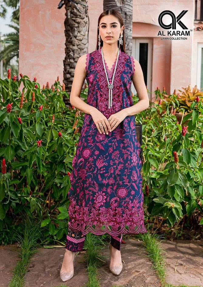 Al Karam Adans Libas Karachi Cotton Dress Material Catalog
